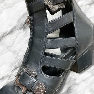 carrillo cutout buckle booties